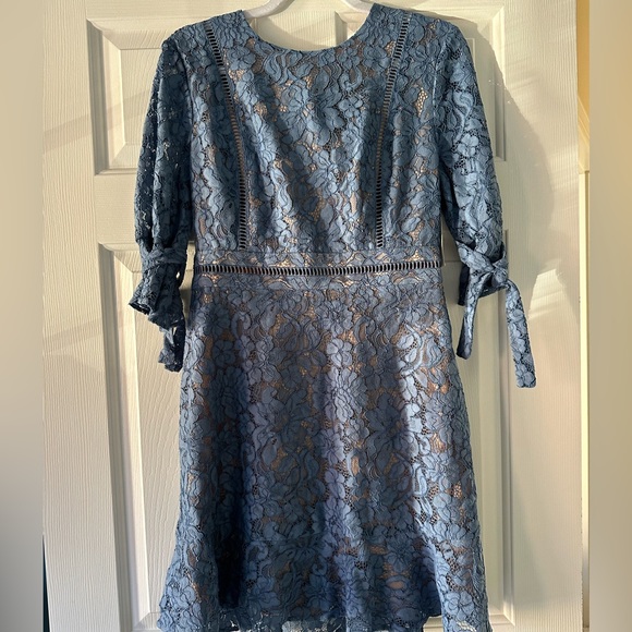 WAYF from Nordstrom Rene Lace Fit & Flare Dress NWT - Picture 6 of 8
